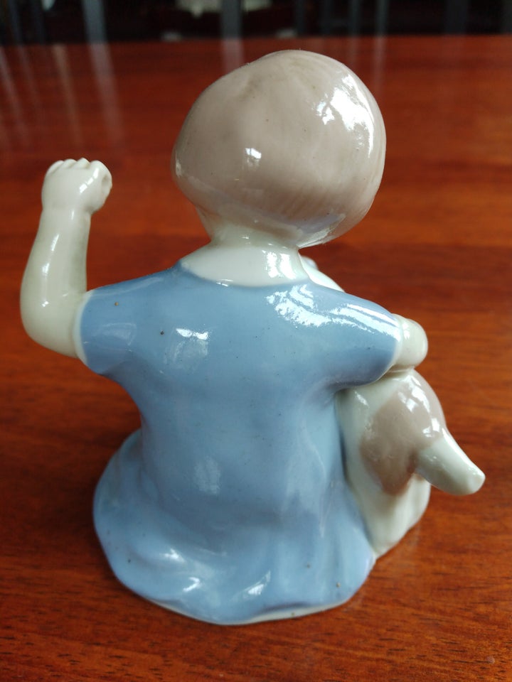 Porcelæn Tysk figur Saks mærket