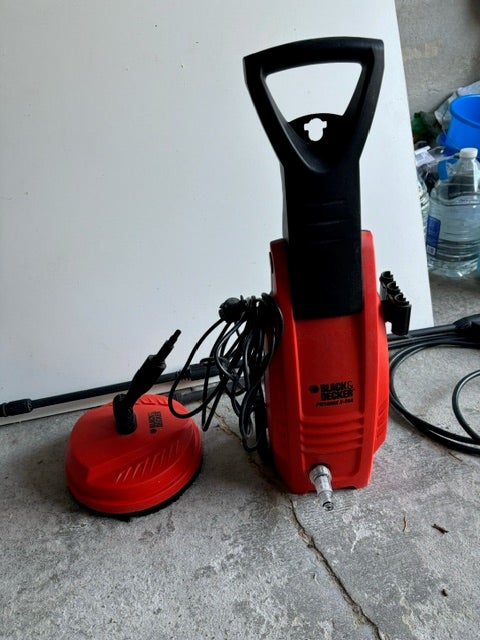 Højtryksrenser, Black  Decker