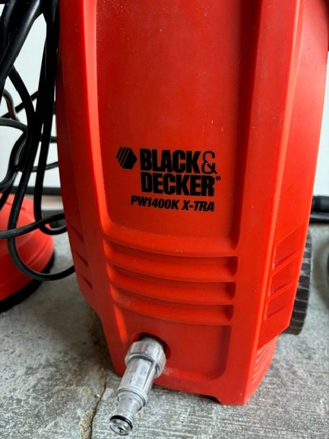 Højtryksrenser, Black  Decker