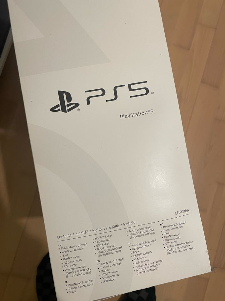 Playstation 5, Playstation 5 disk