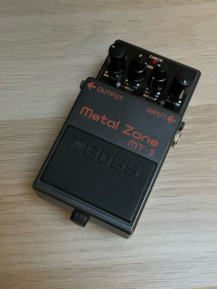 Guitar Pedal, Boss Metal Zone