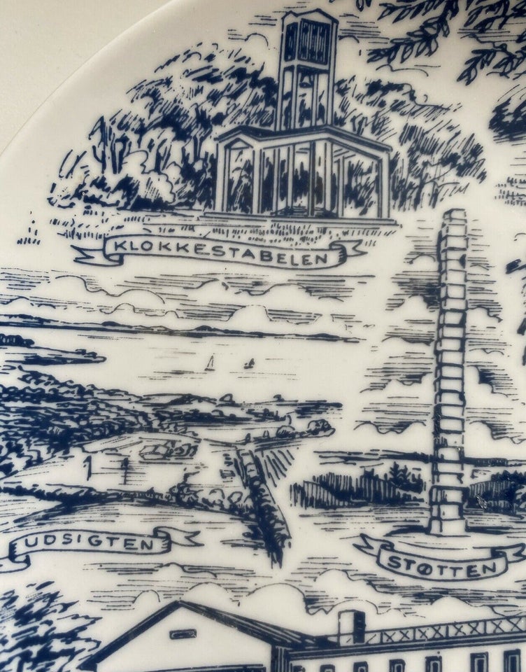 Skamlingsbanken Svane porcelæn