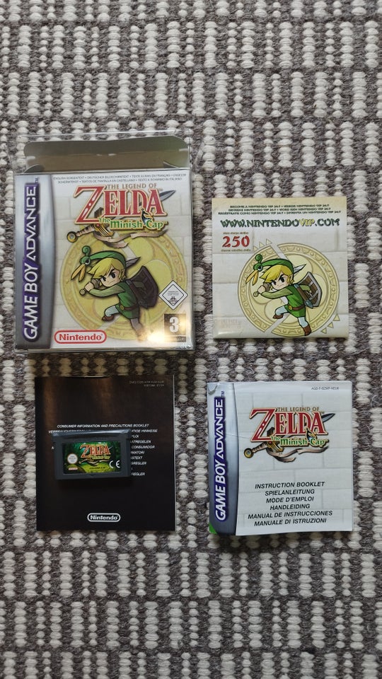 Minish Cap Legend of Zelda Gameboy