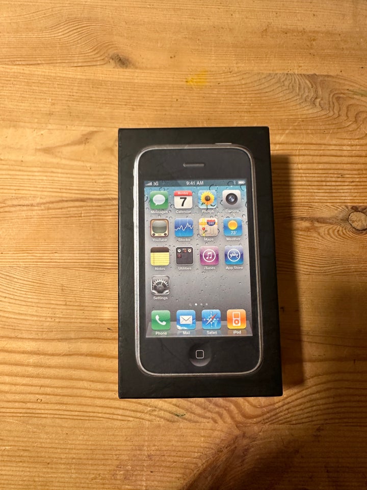 iPhone 3GS, 8 GB, sort