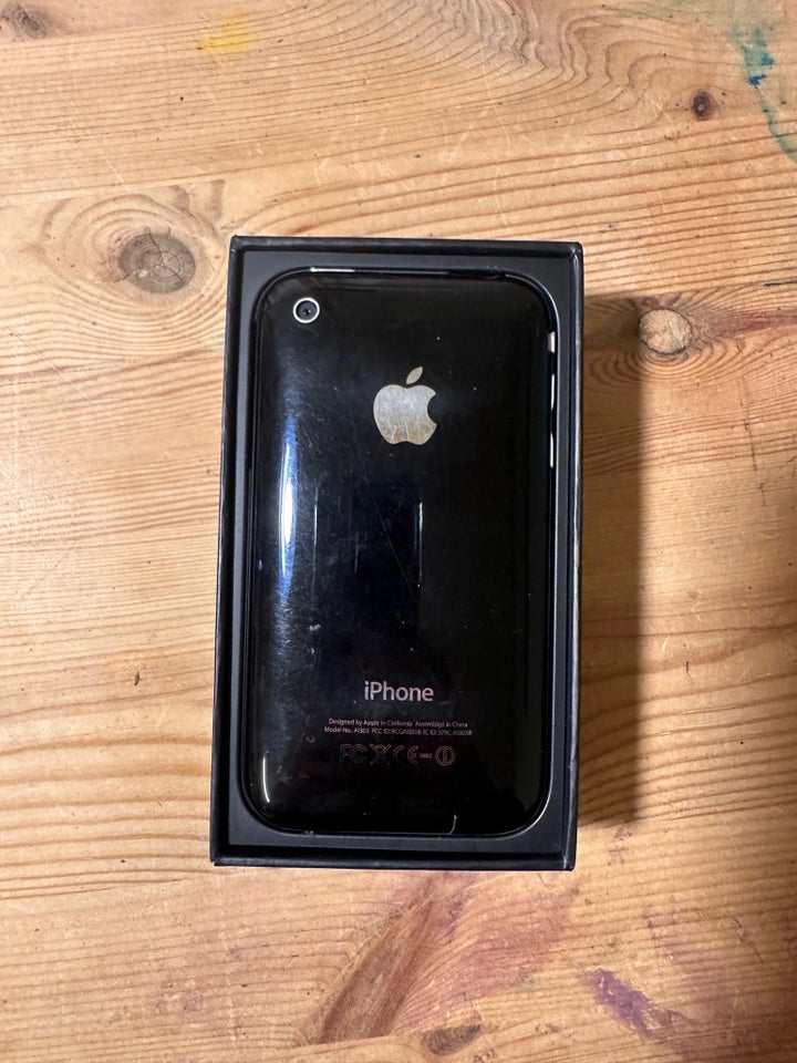 iPhone 3GS, 8 GB, sort