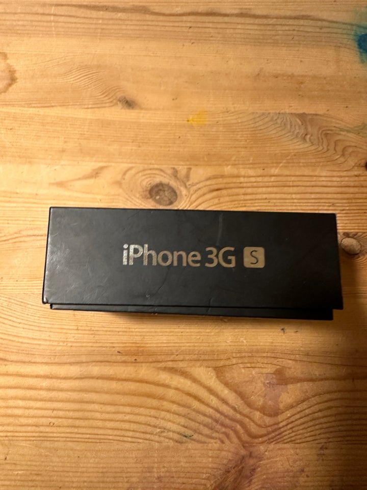 iPhone 3GS, 8 GB, sort