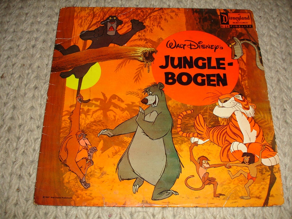 LP, Junglebogen ( Dansk tale ),