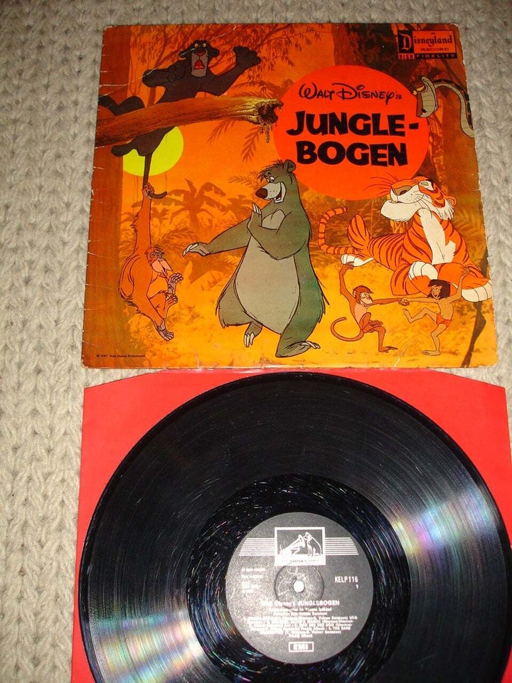 LP, Junglebogen ( Dansk tale ),