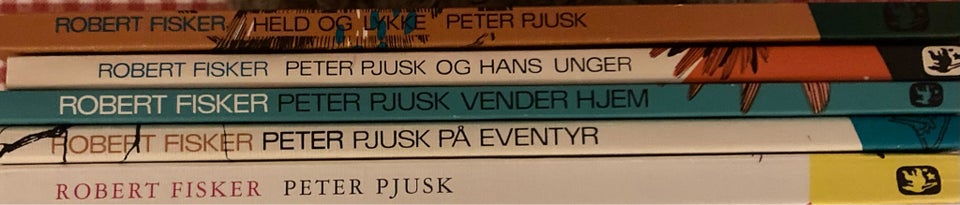 Komplet sæt af Peter Pjusk...