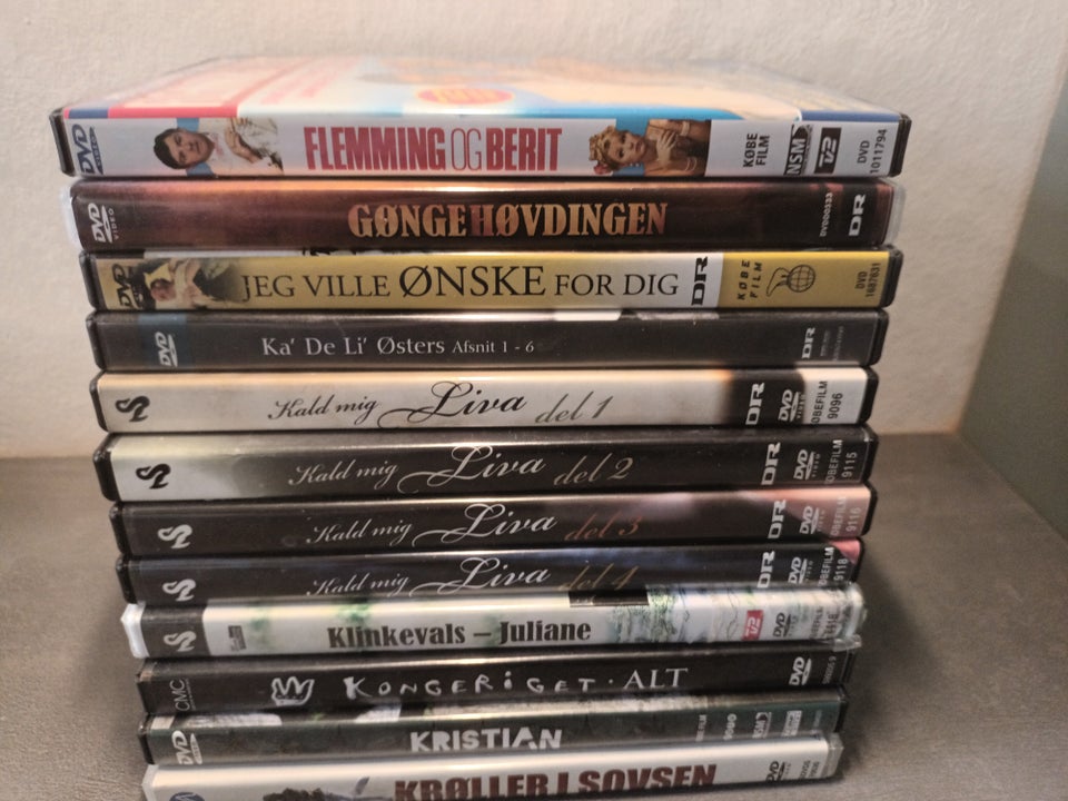 Danske Tv-serier, DVD, TV-serier