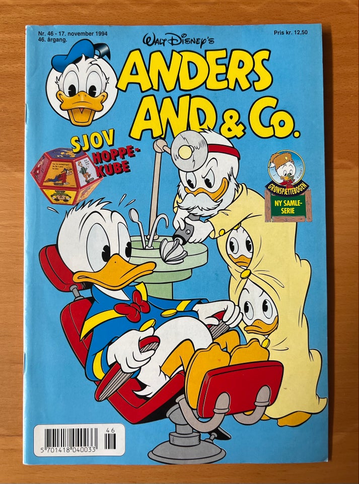 Anders And 1994, nr. 46, Tegneserie