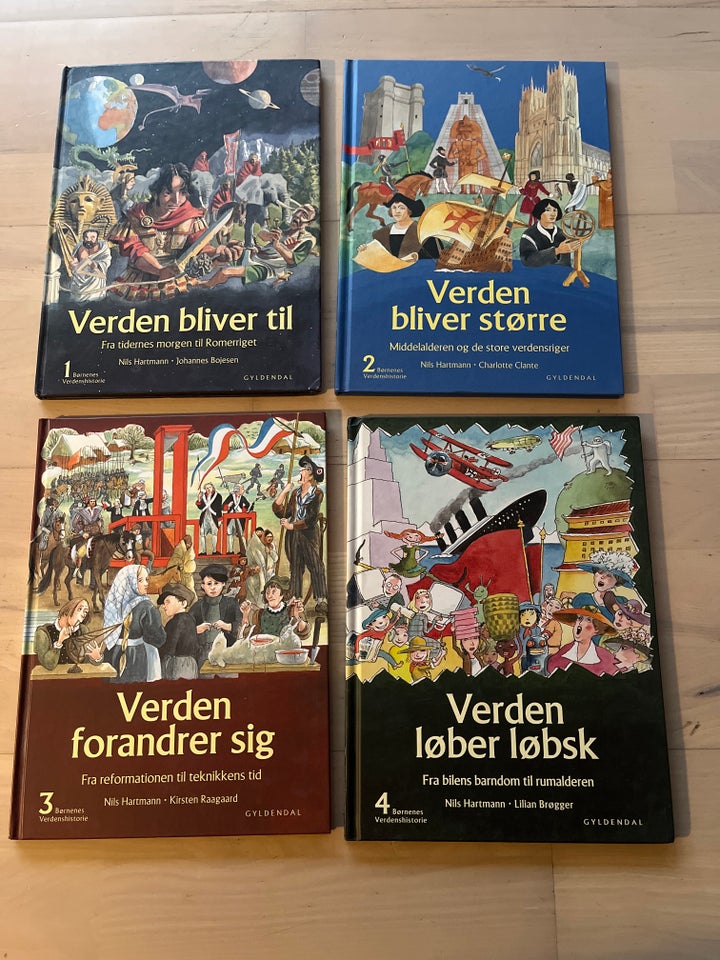 BØRNENES VERDENSHISTORIE 1 - 4,