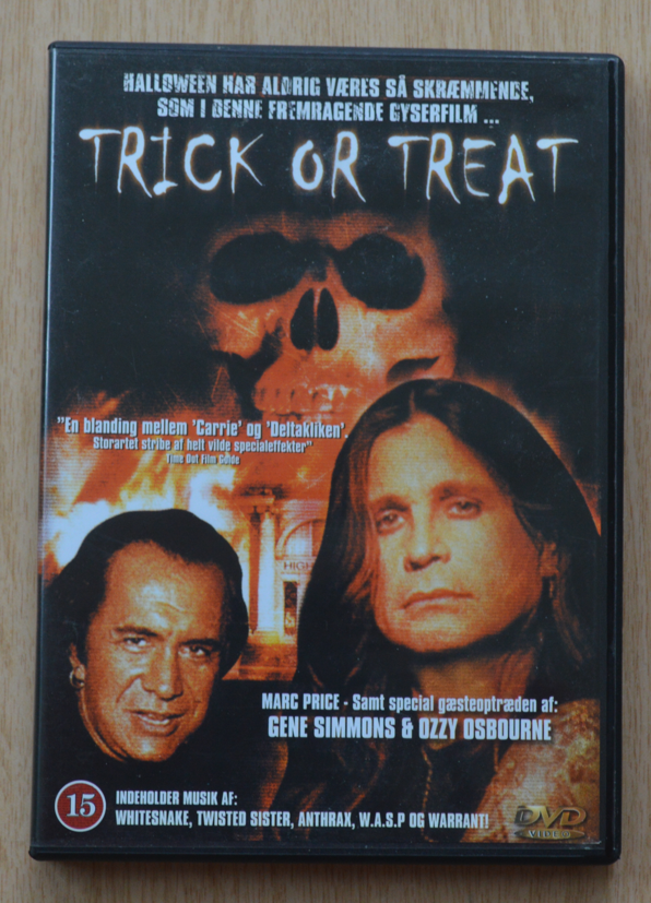 Trick or Treat, DVD, gyser