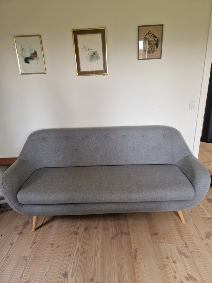 Sofa, polyester, 3 pers.