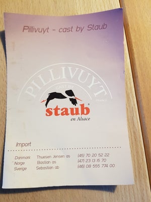 Fonduesæt Pillivuyt / Staub