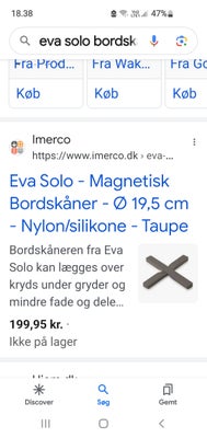 Bordskåner Eva Solo