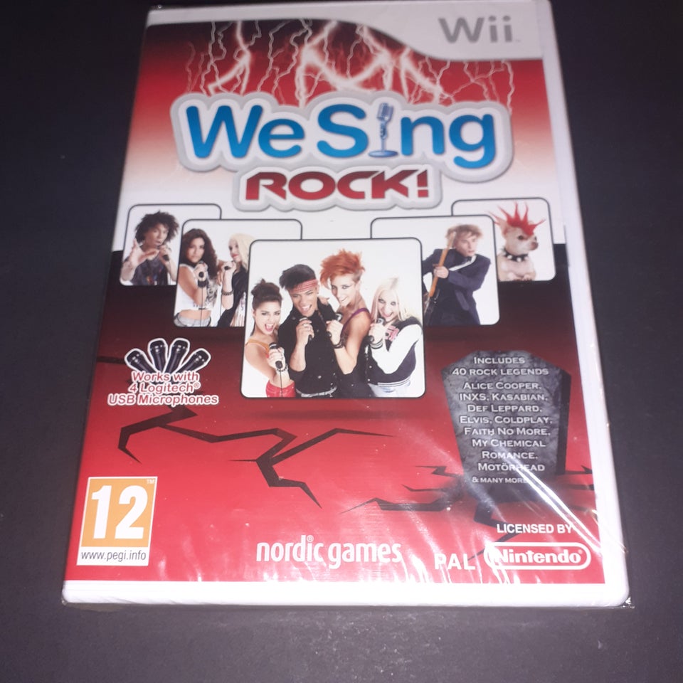 We Sing Rock Nintendo Wii