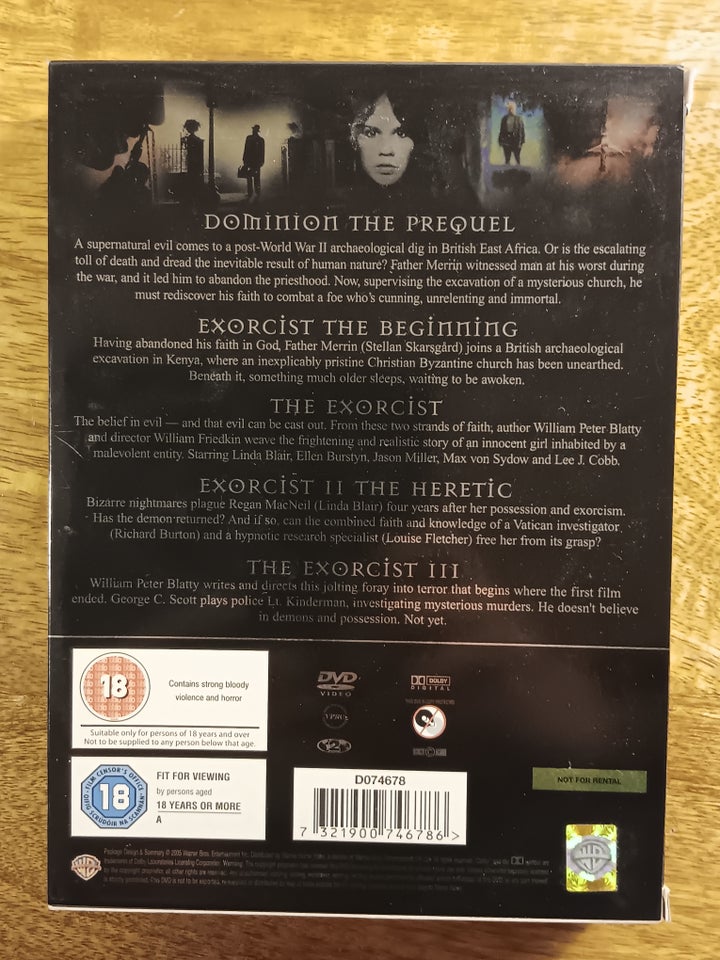 The Exorcist, DVD, gyser