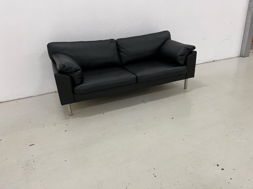 Sofa, læder, 3 pers.