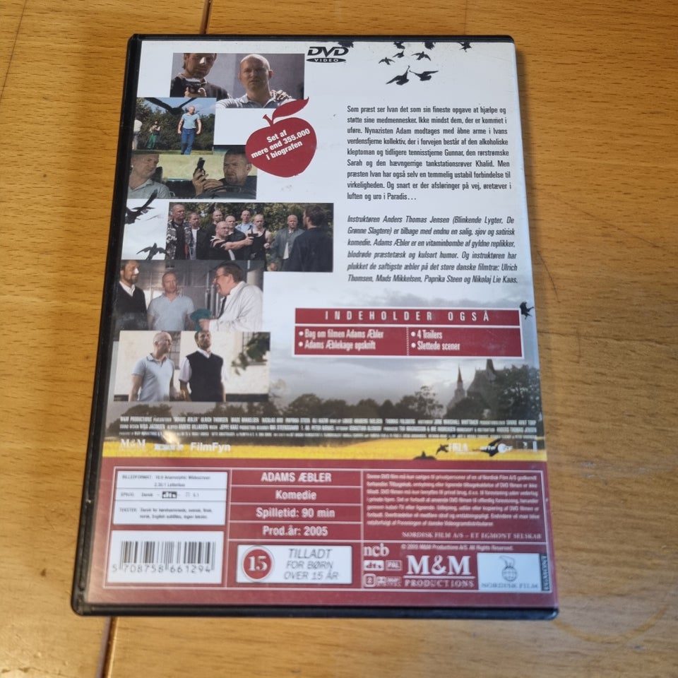 Adams Æbler, DVD, komedie