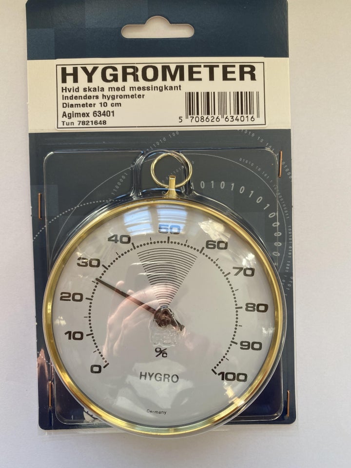 Hygrometer, Agimex Rosenborg