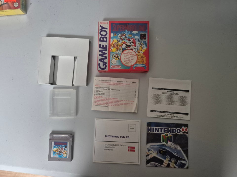 Super mario land, Gameboy, anden