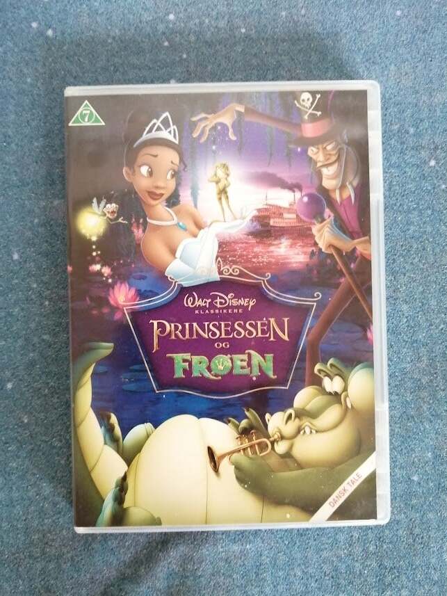 Disney's Prinsessen og Frøen, DVD,