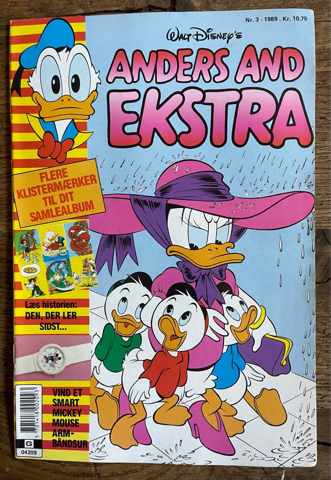 Anders And Ekstra 1989 nr. 3, Walt