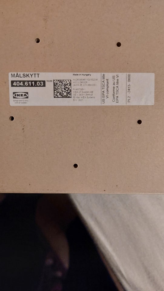 Skrivebord, Ikea, b: 140 d: 60