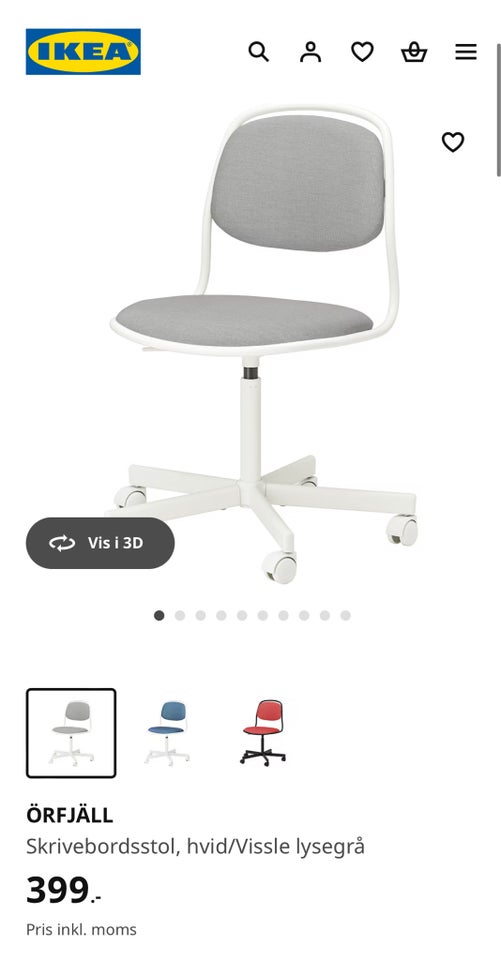 Juniorstol, IKEA ÖRFJÄLL