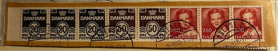 Danmark, stemplet, Danmark. HS9