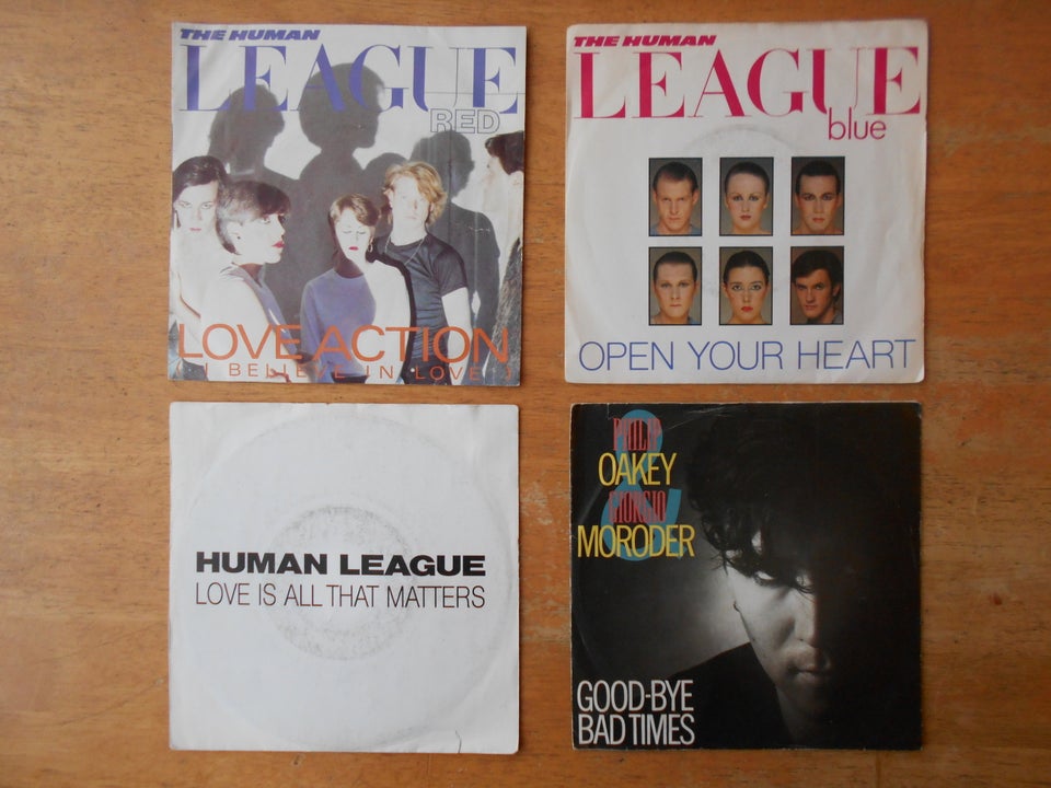 Single, HUMAN LEAGUE , synth