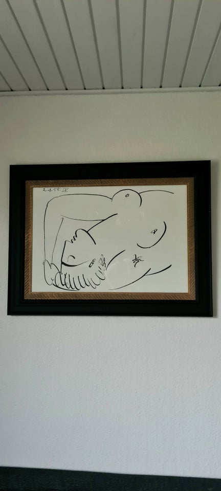 Picasso billede i ramme