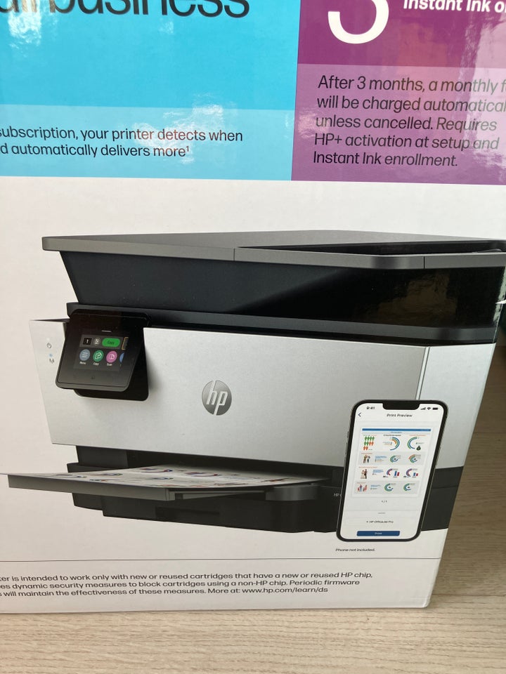 Blækprinter, HP, Officerer pro