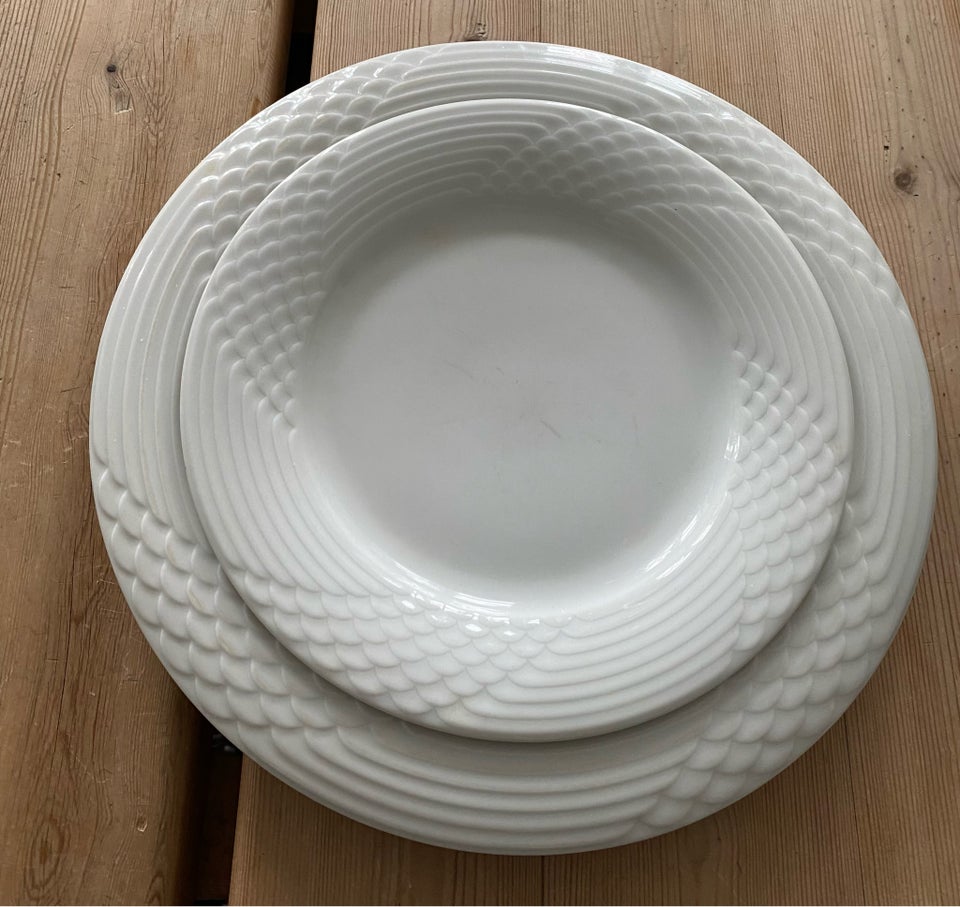 Porcelæn tallerkenScala