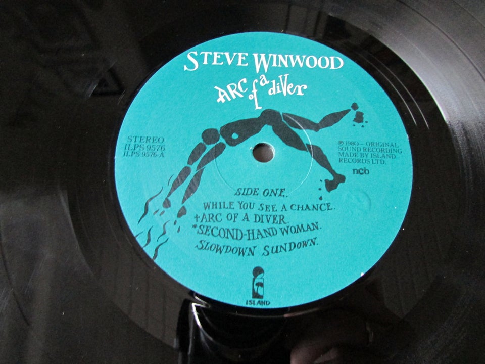 LP, STEVE WINWOOD, ARC OF A DIVER