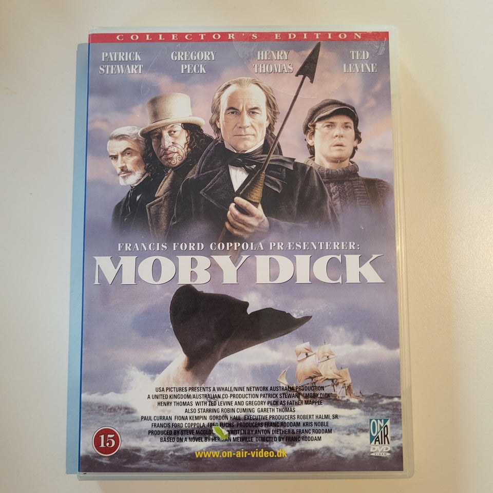 Moby Dick, DVD, action