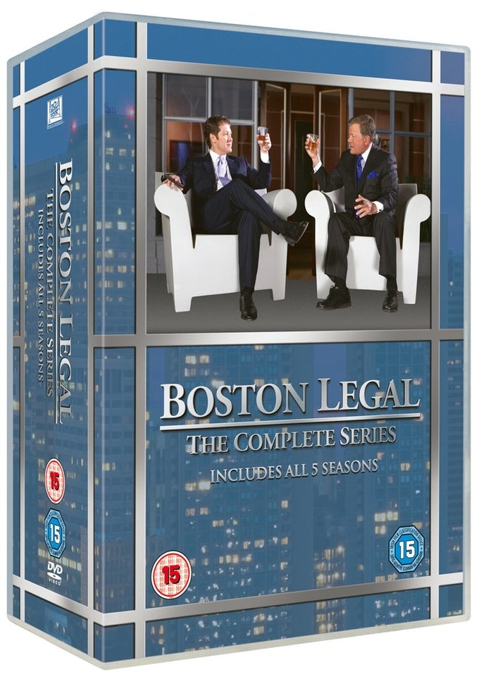 Boston Legal - Sæson 1-5 - DVD DVD