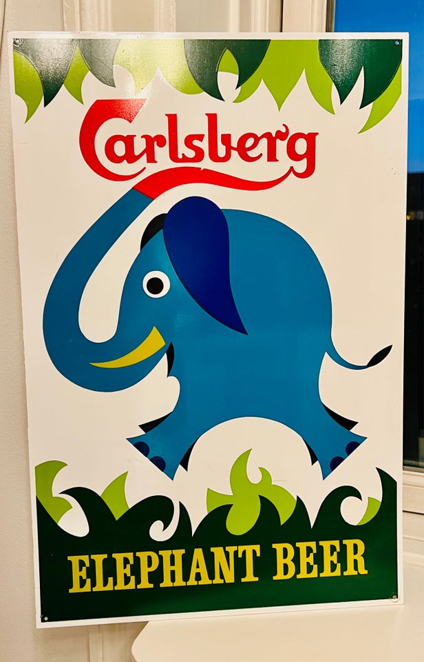 Skilte Carlsberg Elephant Beer