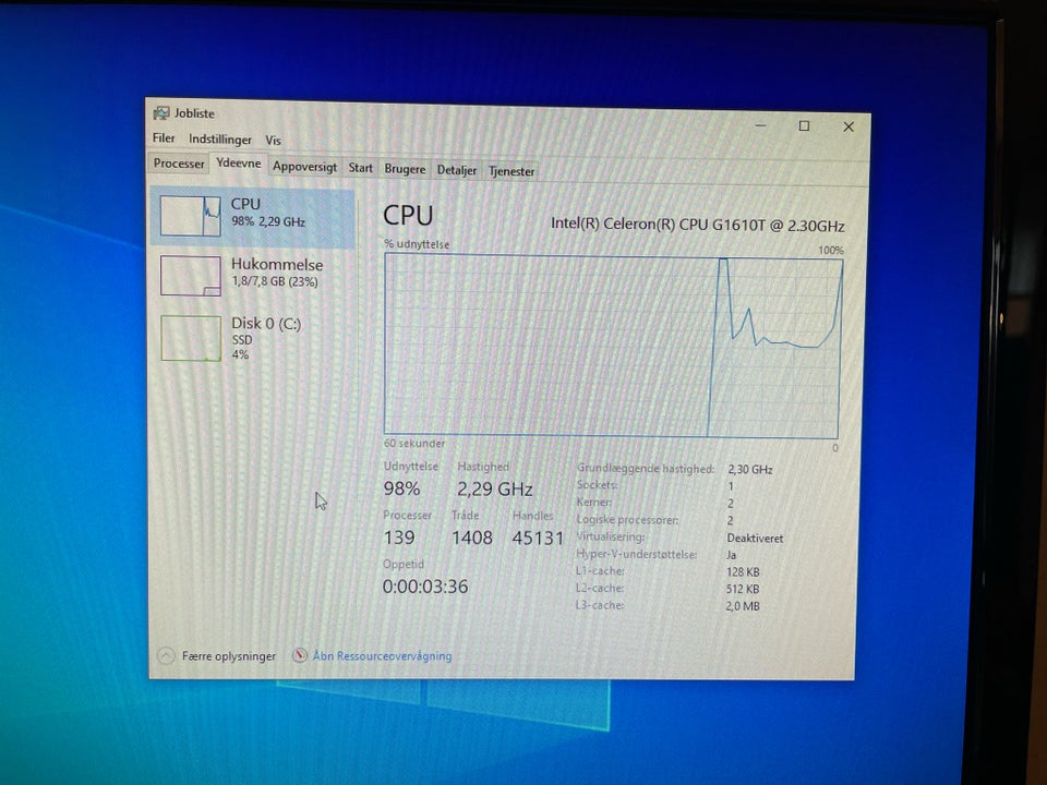 Lenovo Lenovo M72e Tiny 230 Ghz