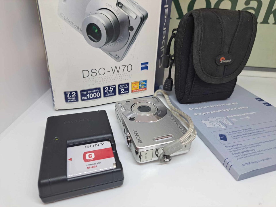 Sony, Cypershot DSC-W70, 7,2