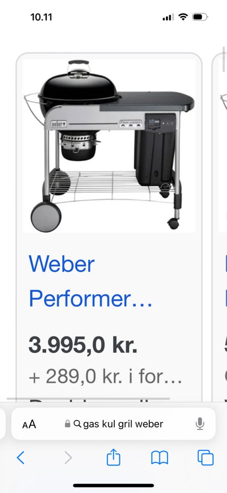 Andet, Weber