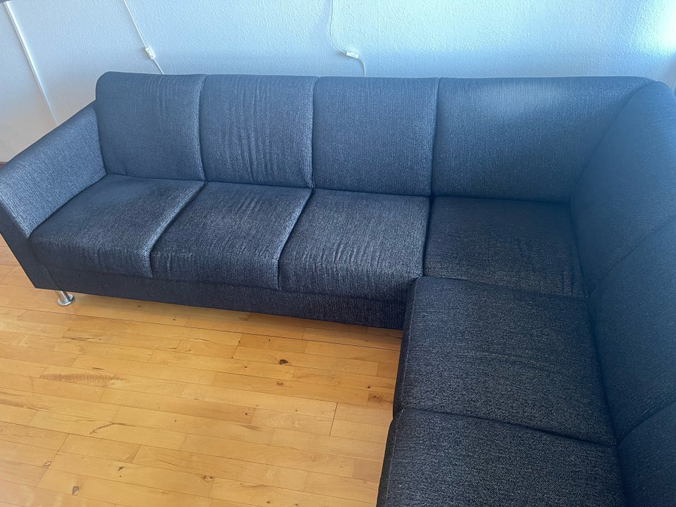 Hjørnesofa, stof, 5 pers.