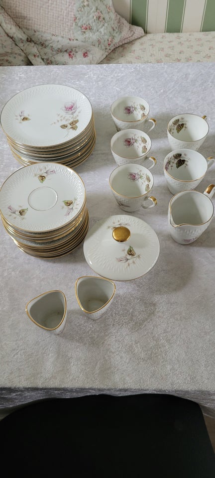 Porcelæn, Kaffestel, Edelstein