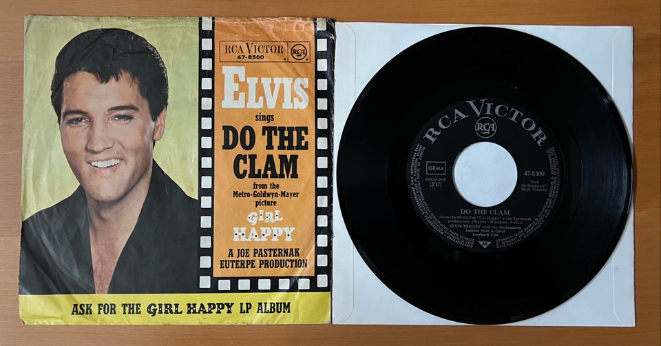 Single, Elvis, Do the Clam