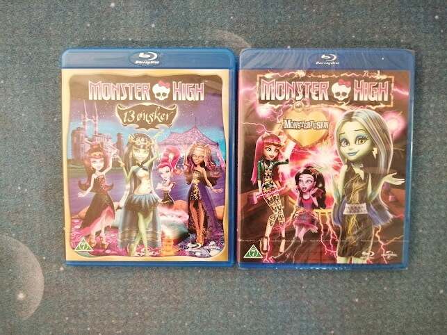 2 Monster High Film Blu-ray