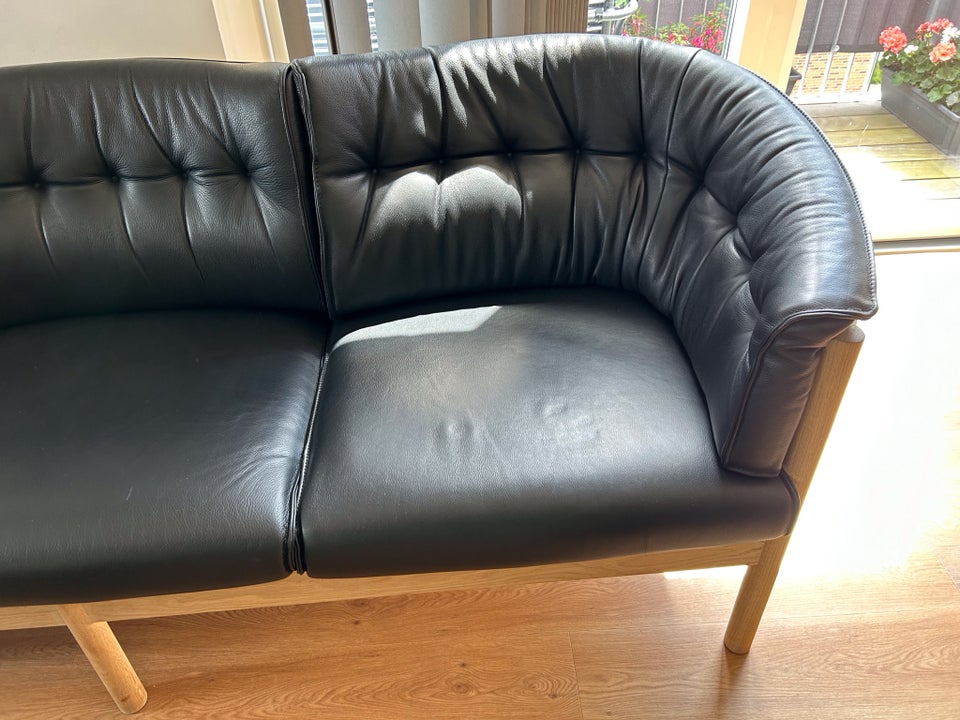 Sofa læder 3 pers