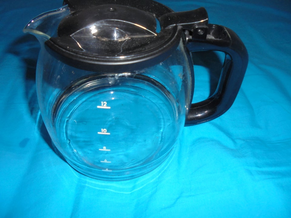 Glas kaffe kolbe H 14 cm