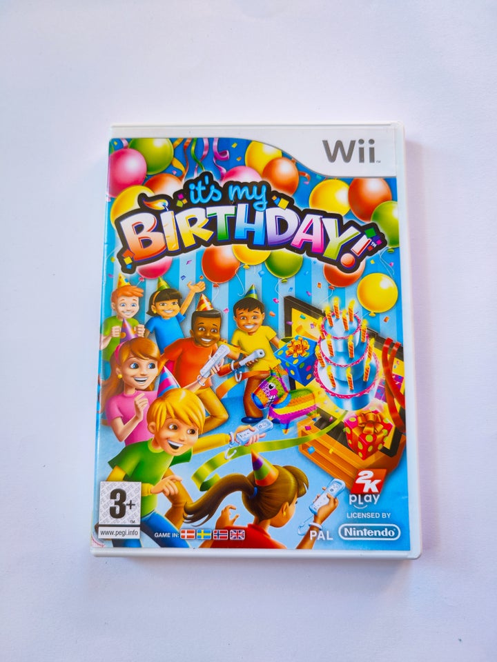 It’s My Birthday wii, Nintendo Wii,