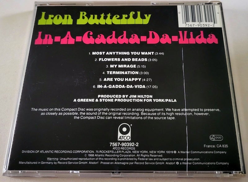 Iron Butterfly: